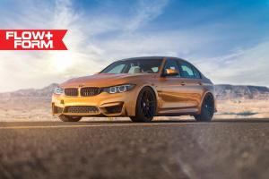 BMW M3 Sedan on HRE Wheels (FF04) 2017 года